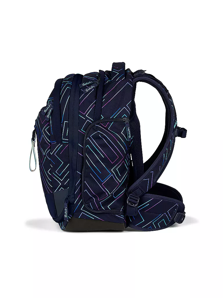 SATCH | Schulrucksack Match Purple Laser | dunkelblau