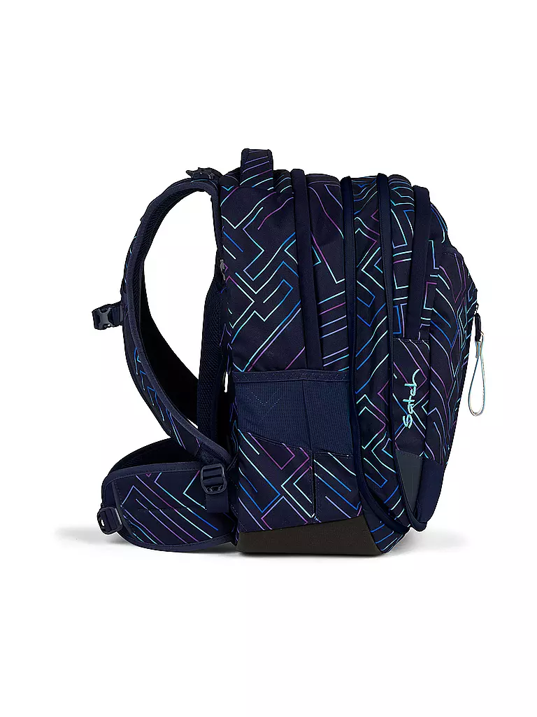 SATCH | Schulrucksack Match Purple Laser | dunkelblau