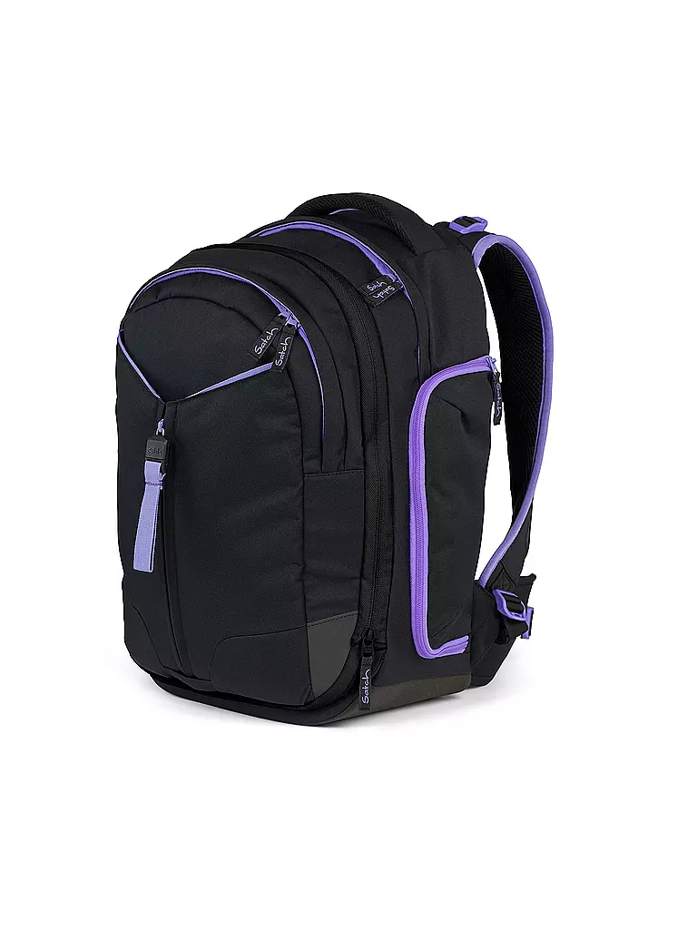 SATCH | Schulrucksack Match Purple Phantom | dunkelgrün
