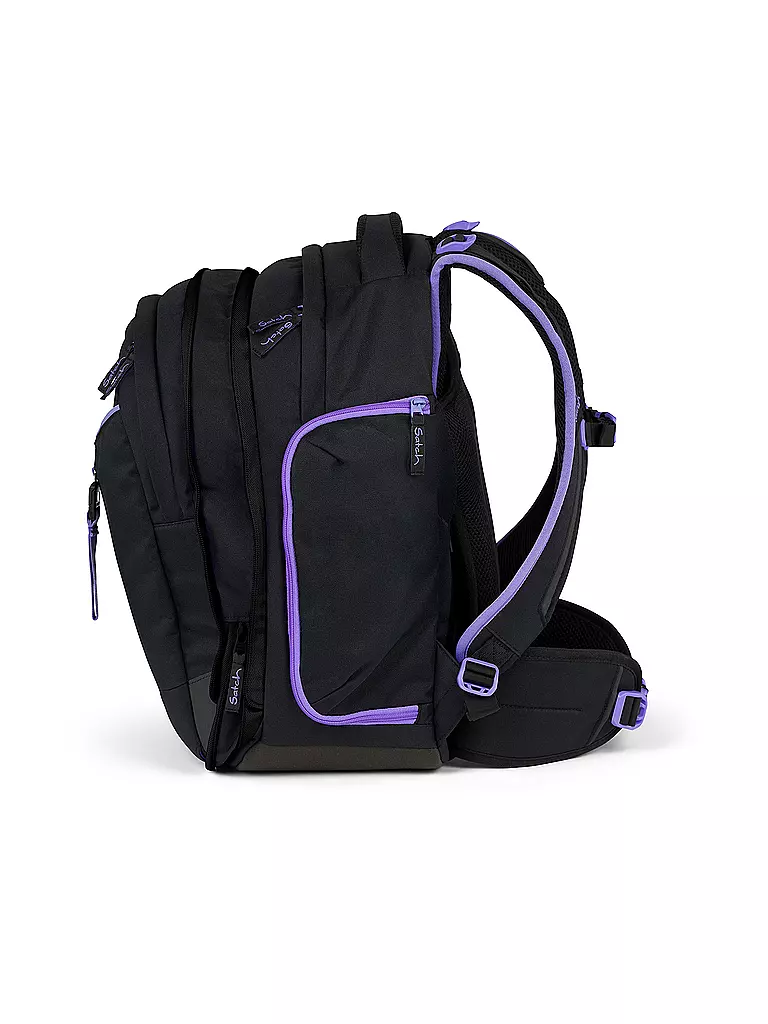 SATCH | Schulrucksack Match Purple Phantom | dunkelgrün