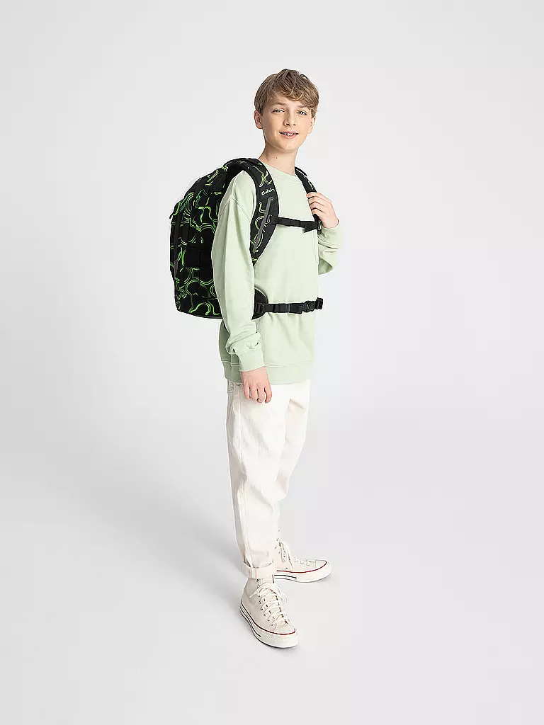 SATCH | Schulrucksack Pack - Green Supreme | grün