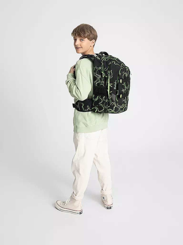 SATCH | Schulrucksack Pack - Green Supreme | grün