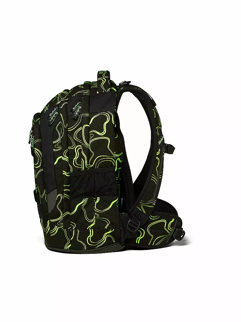 SATCH | Schulrucksack Pack - Green Supreme | schwarz