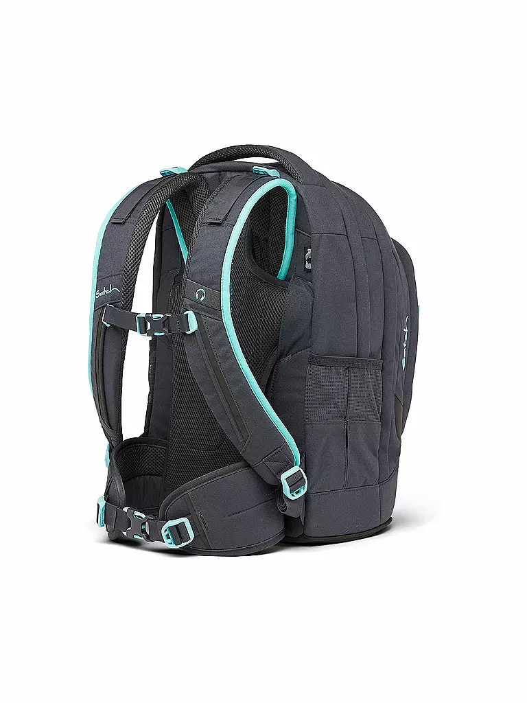 SATCH | Schulrucksack Pack - Mint Phantom | grau