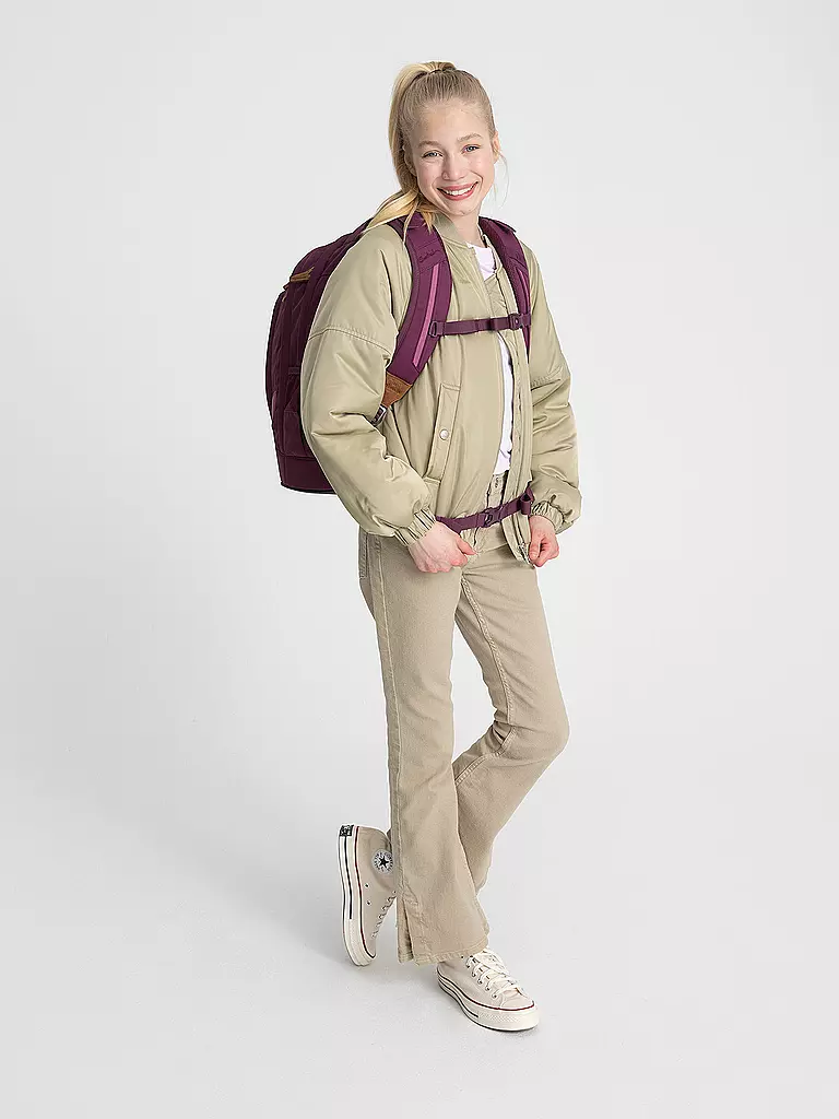 SATCH | Schulrucksack Pack - Nordic Berry | beere