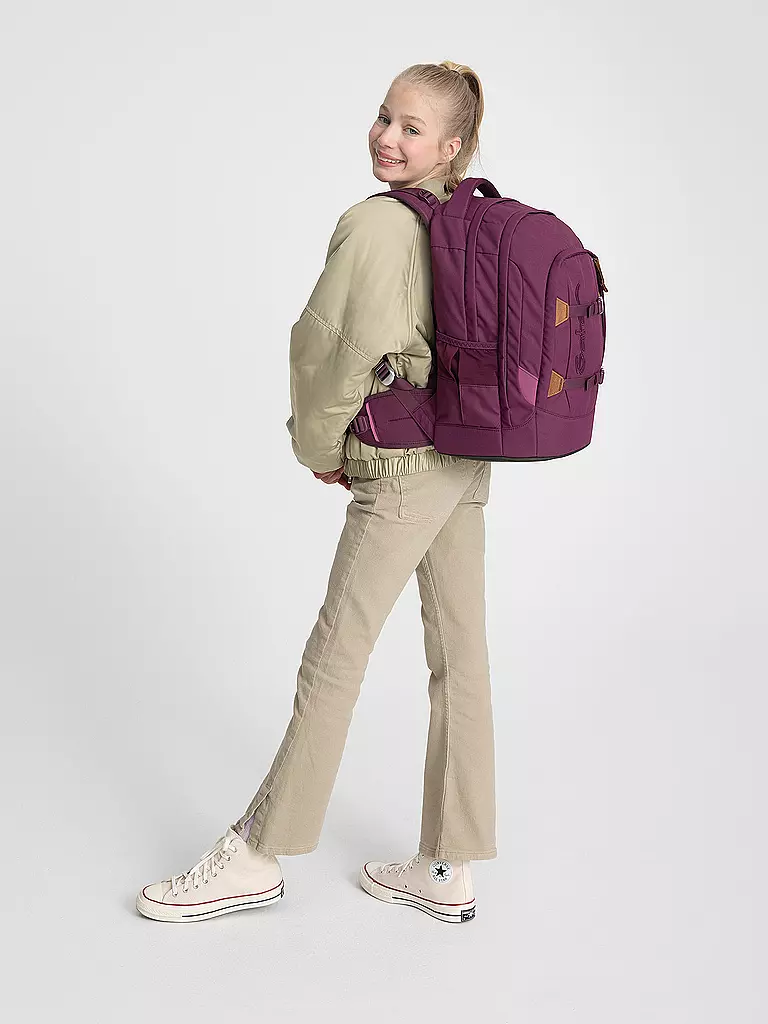 SATCH | Schulrucksack Pack - Nordic Berry | beere