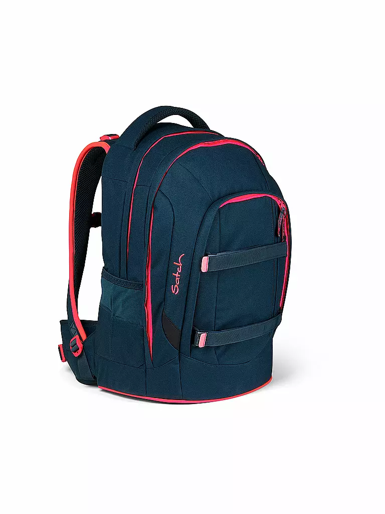 SATCH | Schulrucksack Pack - Pink Phantom | schwarz