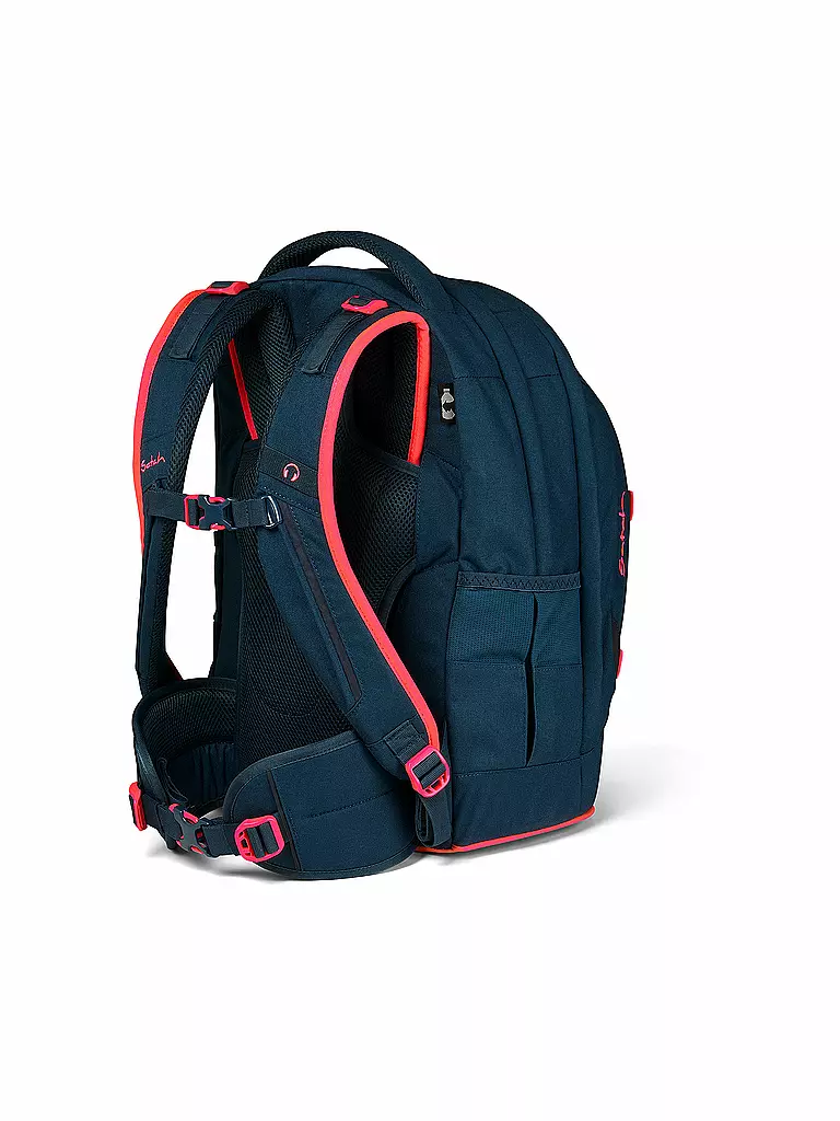 SATCH | Schulrucksack Pack - Pink Phantom | schwarz