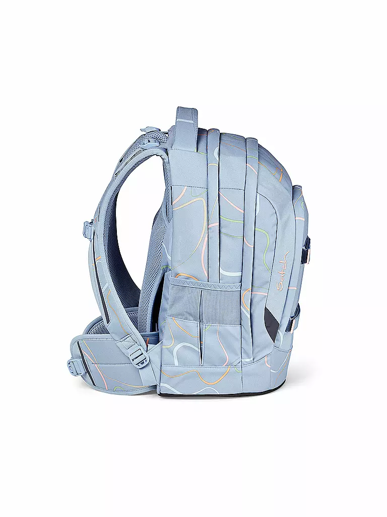 SATCH | Schulrucksack Pack - Vivid Blue | schwarz