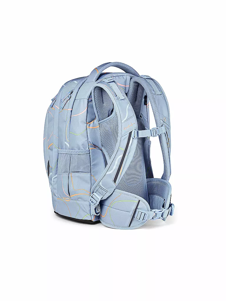 SATCH | Schulrucksack Pack - Vivid Blue | schwarz