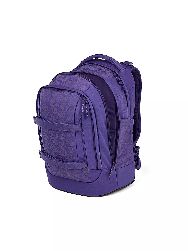 SATCH | Schulrucksack Pack Bright Faces | lila