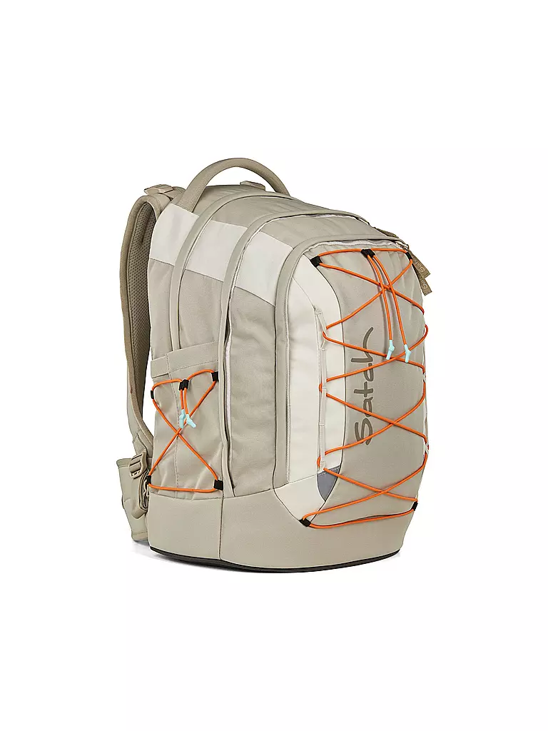 SATCH | Schulrucksack Pack Crossed Sand | hellbraun