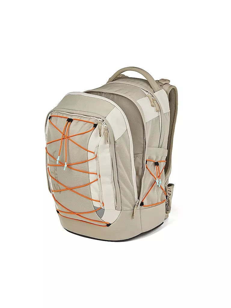 SATCH | Schulrucksack Pack Crossed Sand | hellbraun