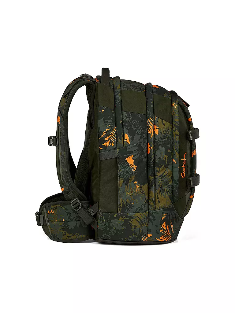 SATCH | Schulrucksack Pack Jurassic Jungle | schwarz