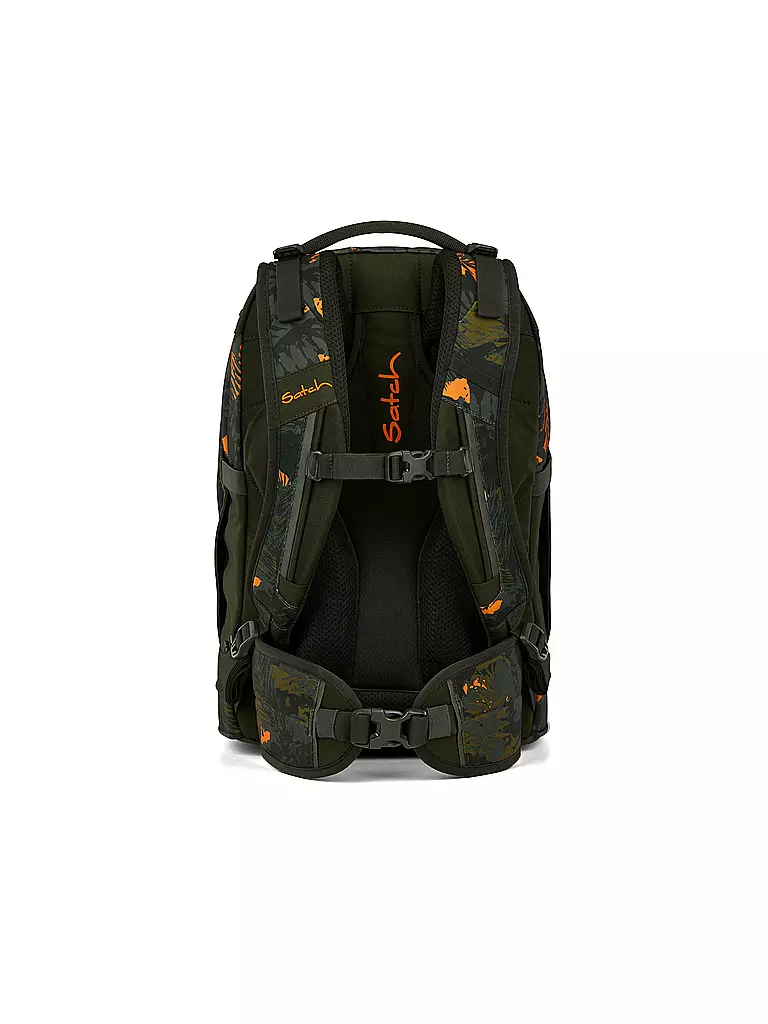 SATCH | Schulrucksack Pack Jurassic Jungle | schwarz