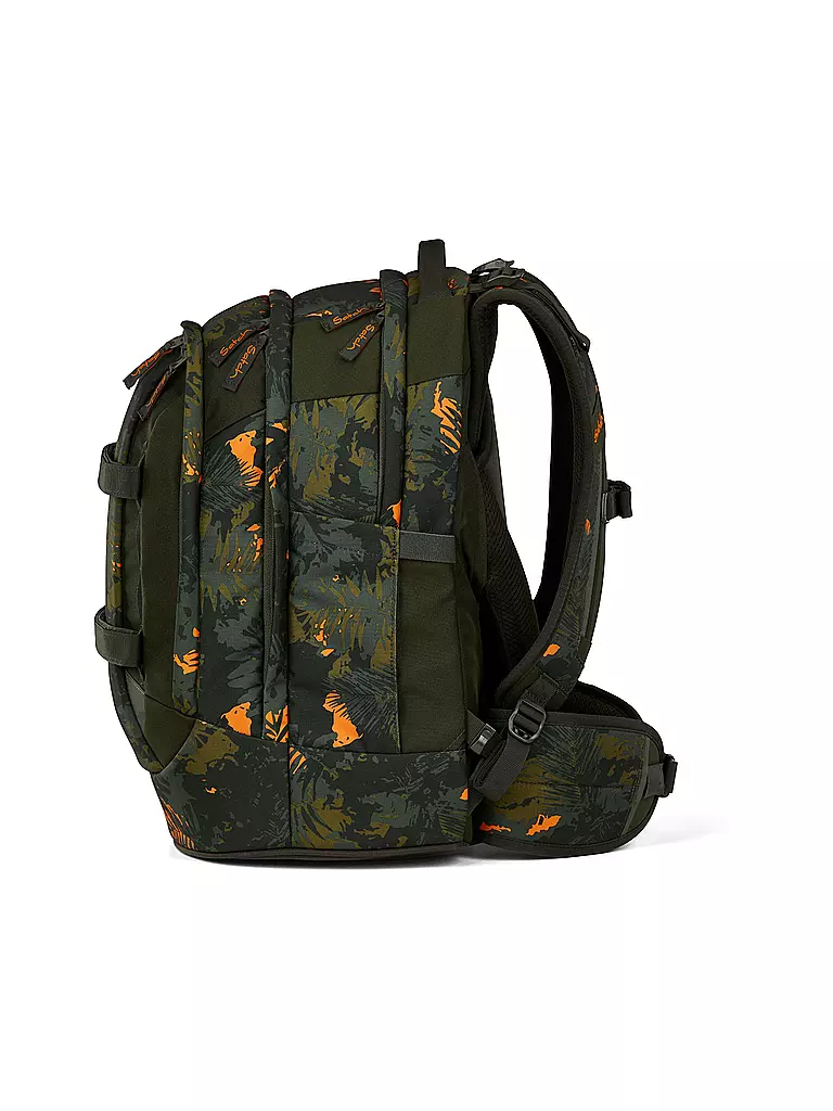 SATCH | Schulrucksack Pack Jurassic Jungle | schwarz