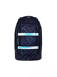 SATCH | Schulrucksack Pack Purple Laser  | schwarz