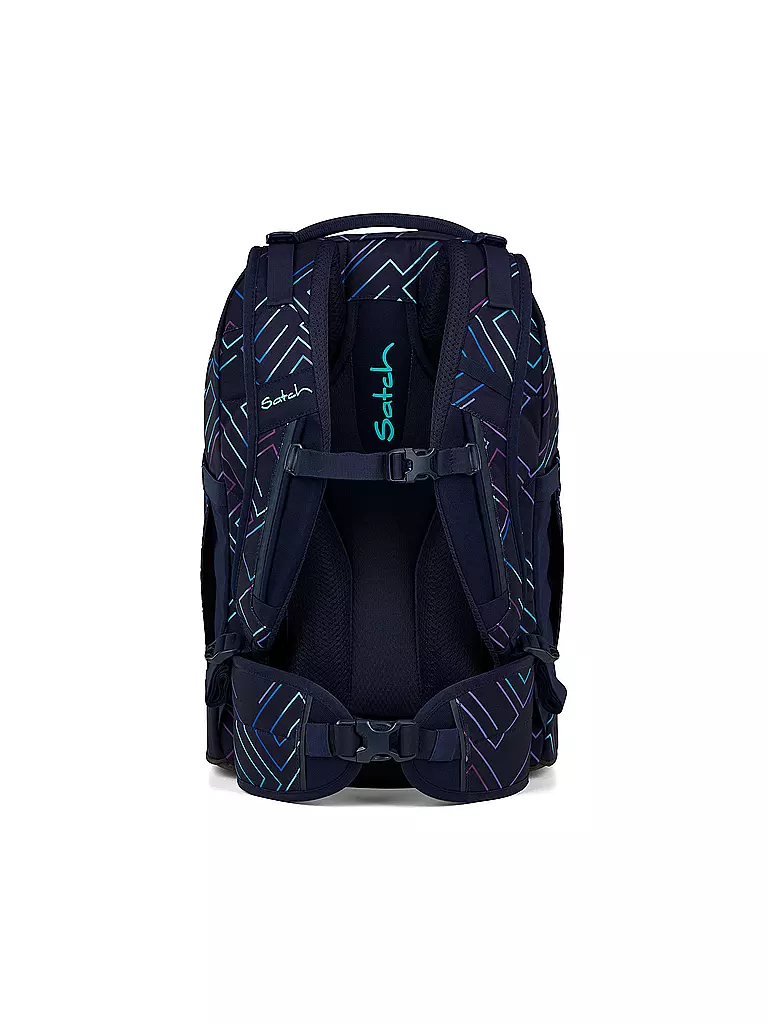SATCH | Schulrucksack Pack Purple Laser | schwarz