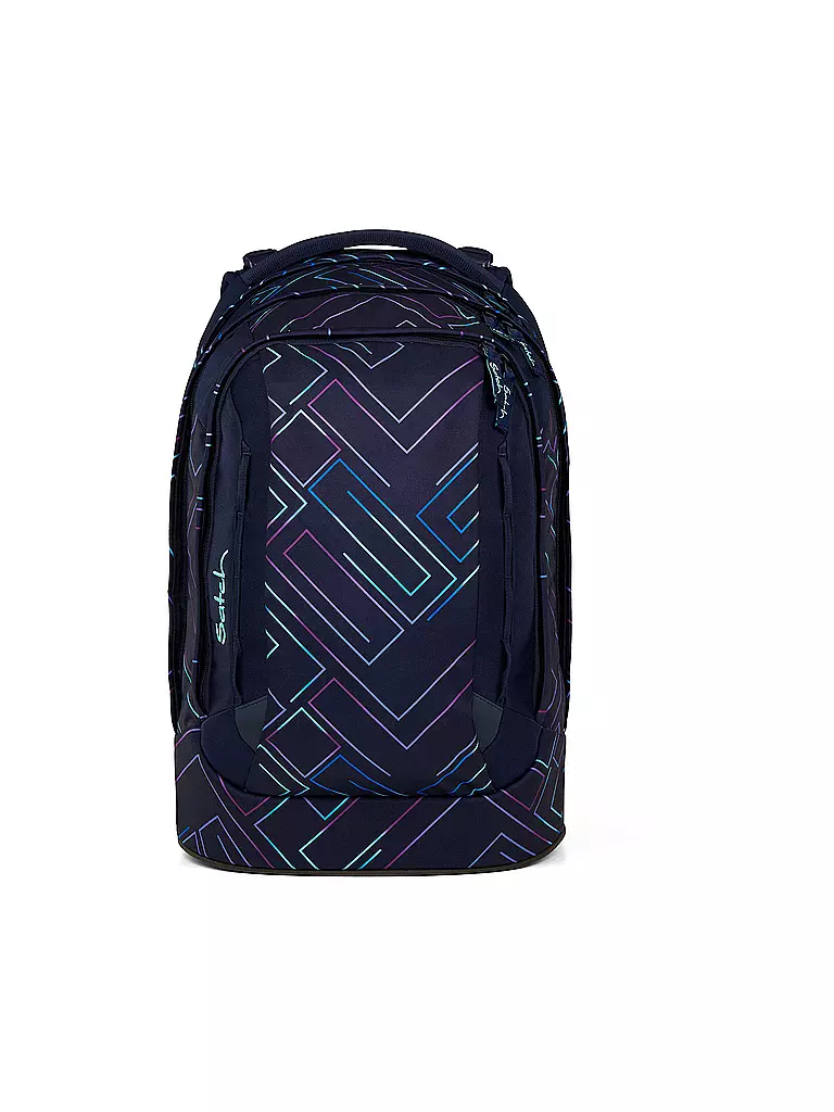 SATCH | Schulrucksack Pack Purple Laser | schwarz