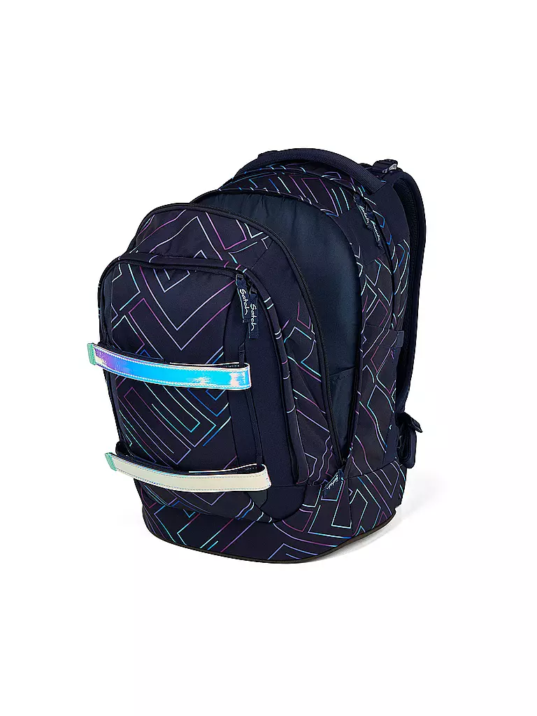SATCH | Schulrucksack Pack Purple Laser | schwarz