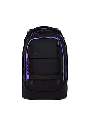 SATCH | Schulrucksack Pack Purple Phantom | schwarz