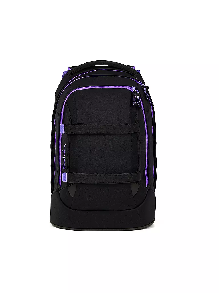SATCH | Schulrucksack Pack Purple Phantom | schwarz
