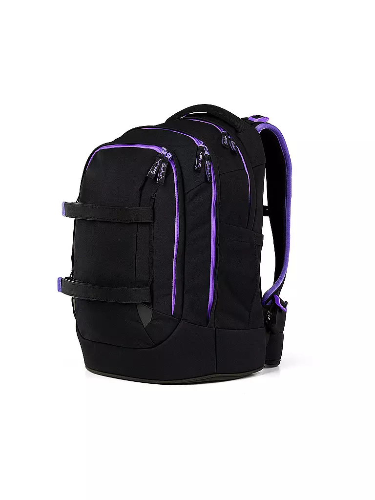 SATCH | Schulrucksack Pack Purple Phantom | schwarz
