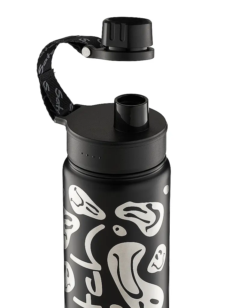 SATCH | Schulrucksack Pack Set Blurry Faces | Schwarz