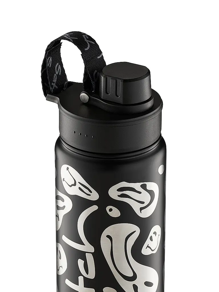 SATCH | Schulrucksack Pack Set Blurry Faces | Schwarz