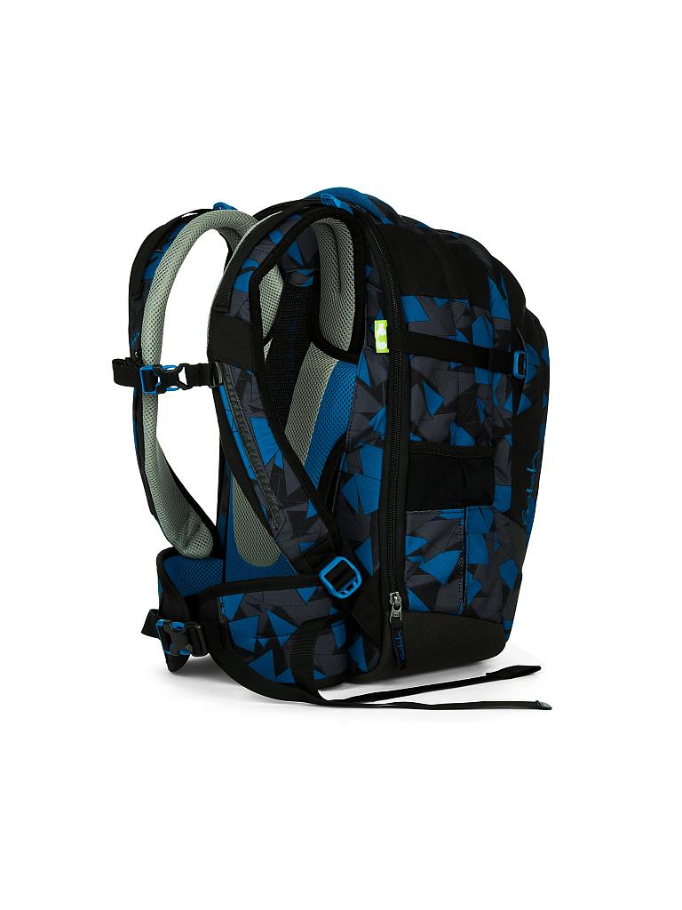 SATCH | Schulrucksack Satch Match Blue Triangle | 
