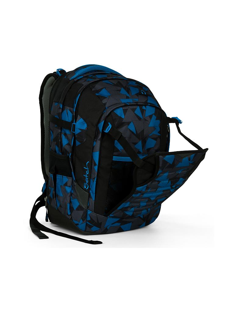 SATCH | Schulrucksack Satch Match Blue Triangle | 