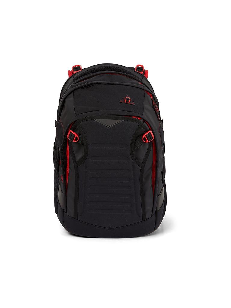 SATCH Schulrucksack Satch Match Fire Phantom Schwarz