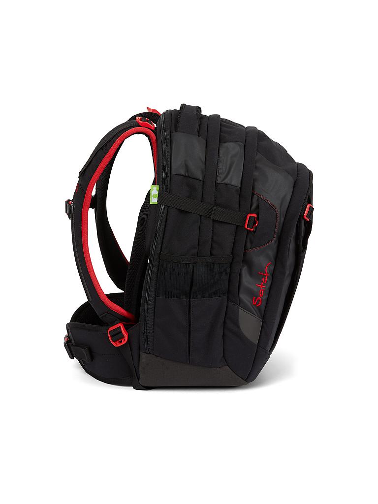 SATCH Schulrucksack Satch Match Fire Phantom Schwarz