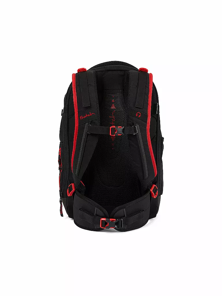 SATCH | Schulrucksack Satch Match Fire Phantom | schwarz