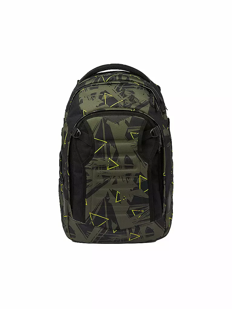 SATCH | Schulrucksack Satch Match Geo Storm | olive