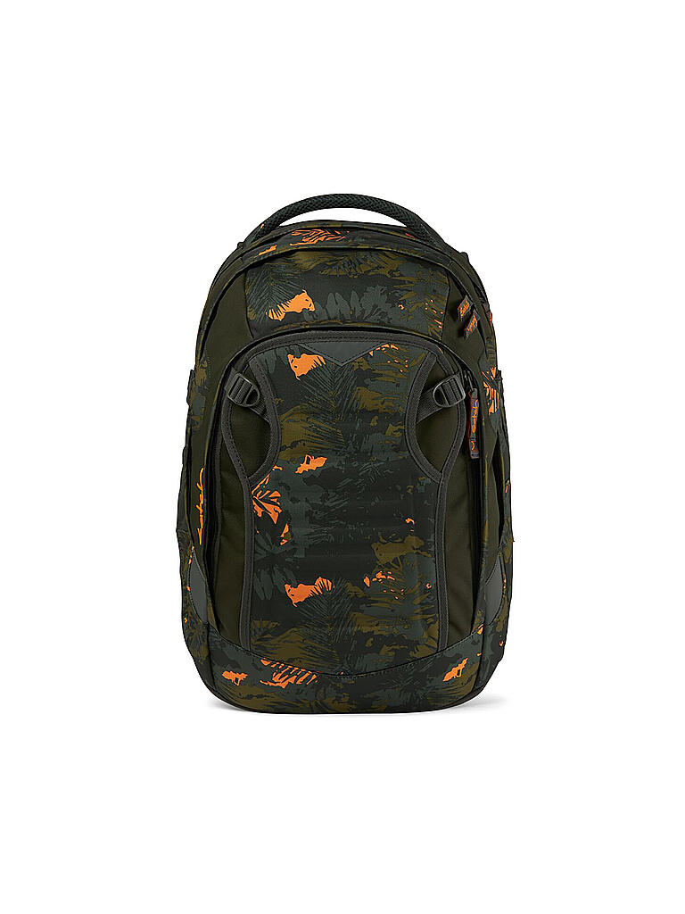 SATCH | Schulrucksack Satch Match Jurassic Jungle | dunkelgrün