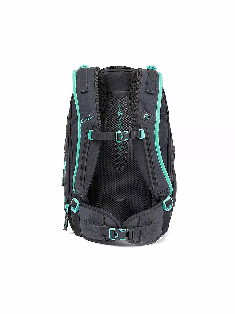 SATCH | Schulrucksack Satch Match Mint Phantom | grau