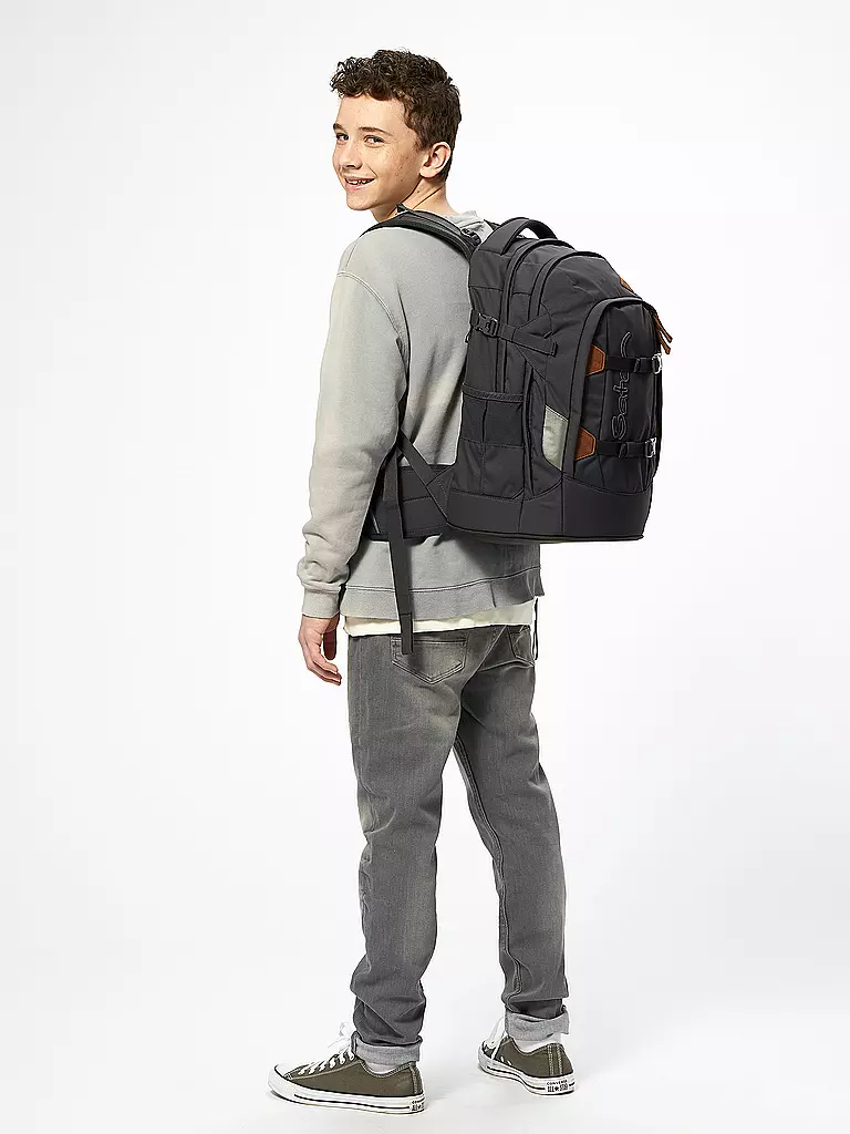 SATCH | Schulrucksack Satch Pack  | grau