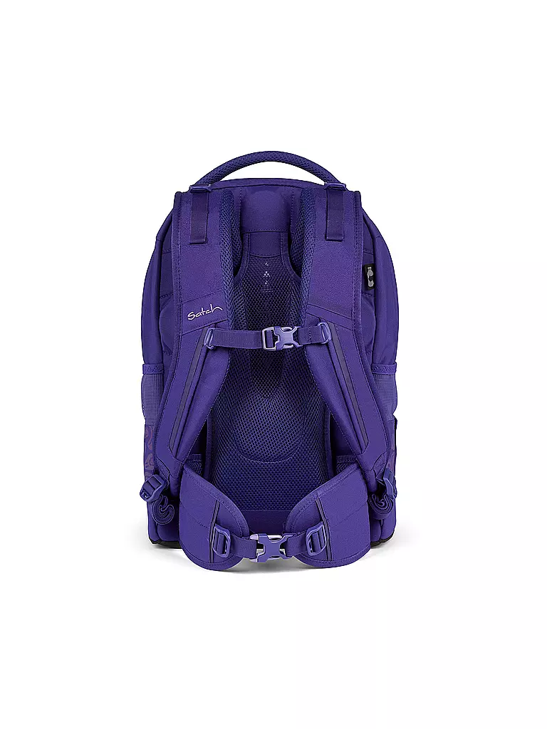 SATCH | Schulrucksack Satch Pack Bright Faces | schwarz