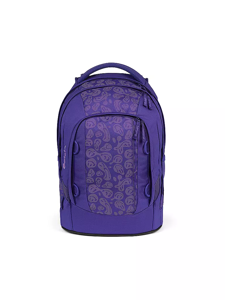 SATCH | Schulrucksack Satch Pack Bright Faces | schwarz