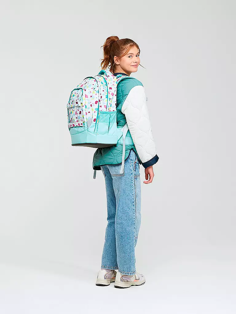 SATCH | Schulrucksack Satch Pack Dreamy Mosaic | mint