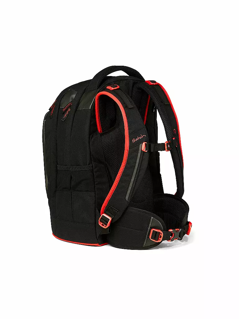 SATCH | Schulrucksack Satch Pack Fire Phantom | schwarz