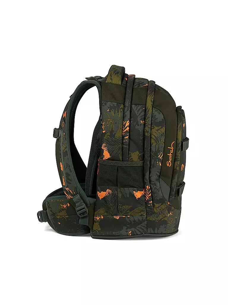 SATCH | Schulrucksack Satch Pack Jurassic Jungle | schwarz