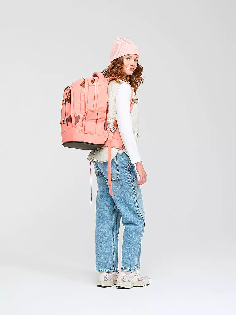 SATCH | Schulrucksack Satch Pack Nordic Coral | koralle