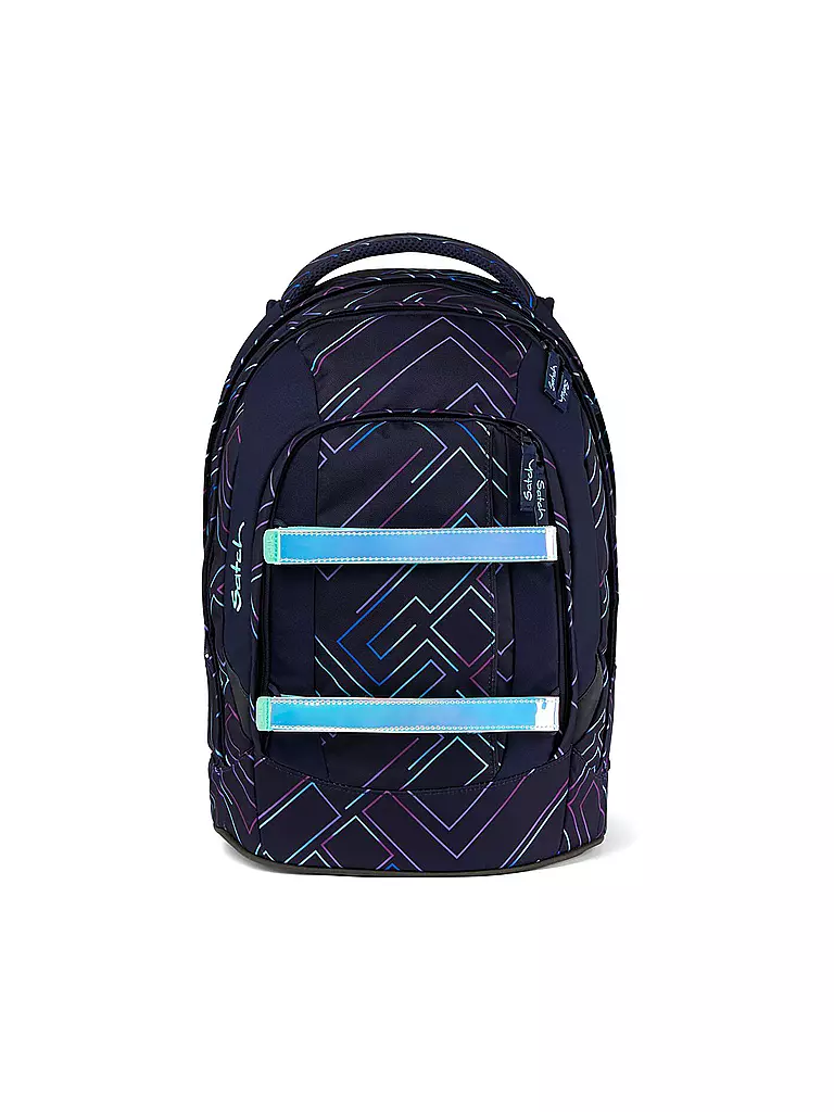 SATCH | Schulrucksack Satch Pack Purple Laser | dunkelblau