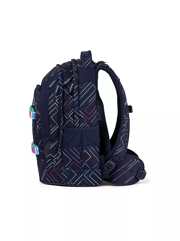 SATCH | Schulrucksack Satch Pack Purple Laser | dunkelblau