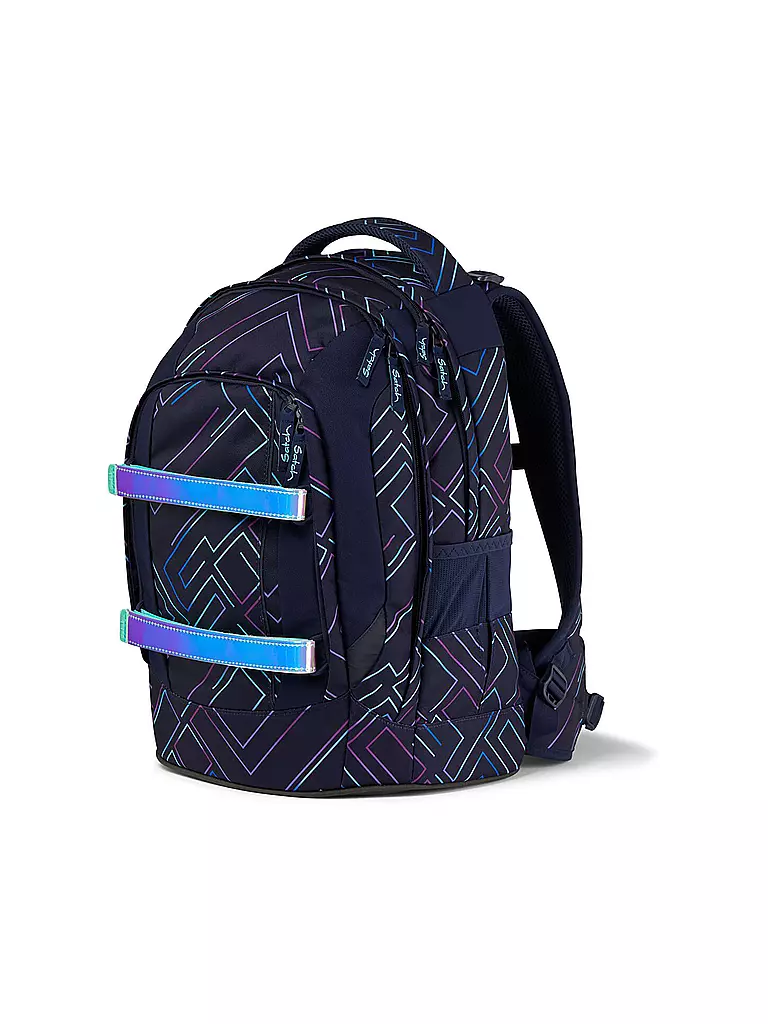 SATCH | Schulrucksack Satch Pack Purple Laser | dunkelblau