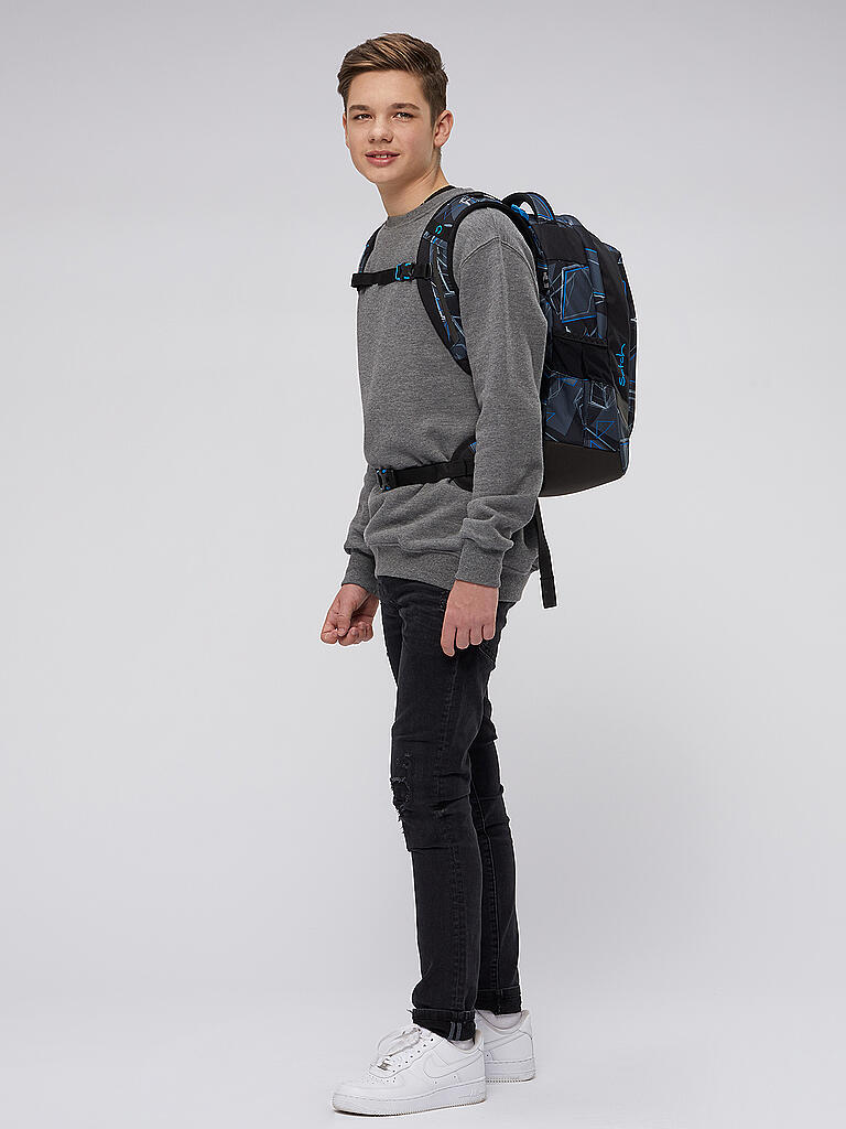 SATCH | Schulrucksack Satch Sleek - Deep Dimension | blau