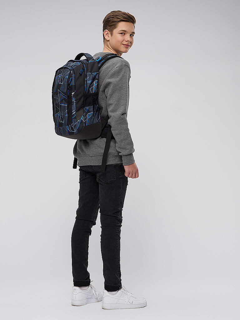 SATCH | Schulrucksack Satch Sleek - Deep Dimension | blau