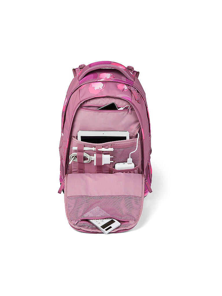 SATCH | Schulrucksack Satch Sleek - Walking Clouds | rosa